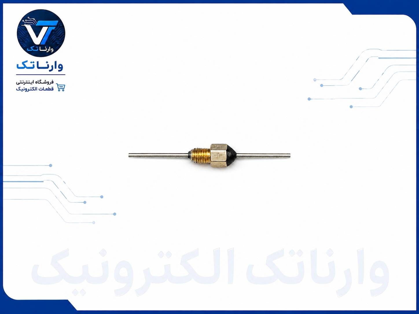 خازن فیدترو 1 نانو فاراد 1nF پیچی سایز 3 اورجینال ژاپنی وارناتک