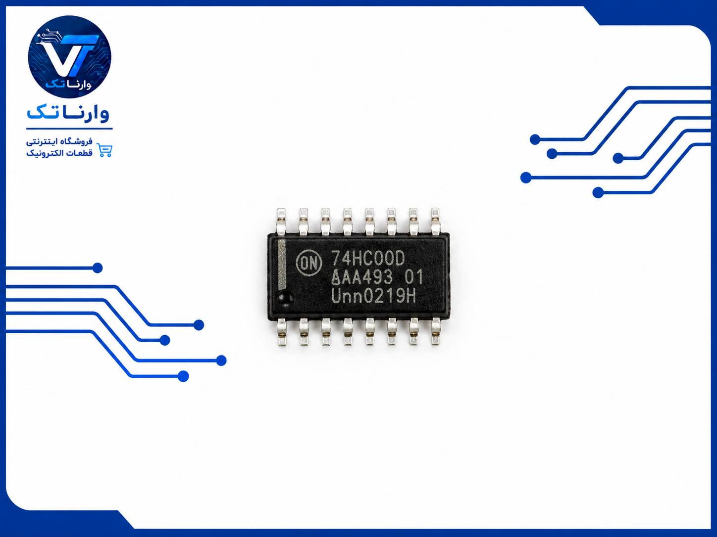 74HC00D SMD باریک