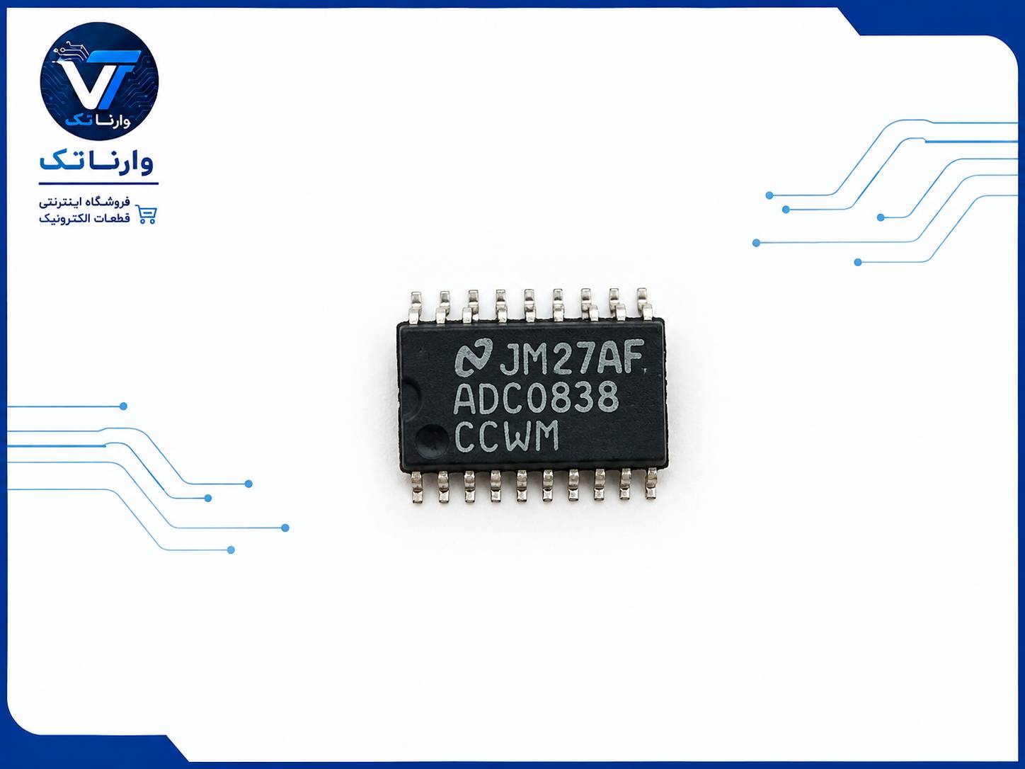ADC0838CCWM SMD SOIC-14